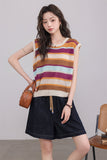 Striped Knit Tank Top