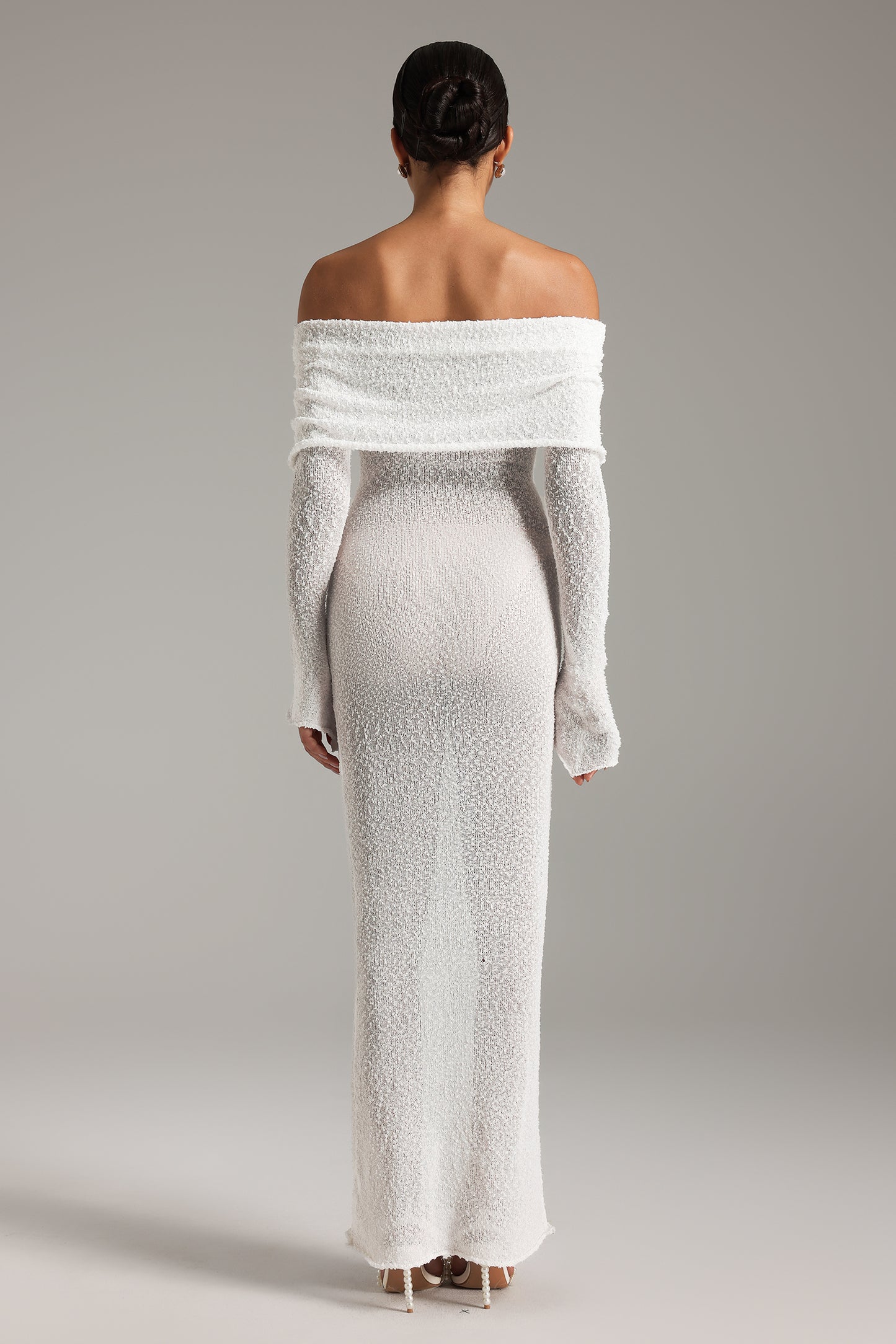 Feo Off-shoulder Maxi Dress