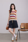 Striped Knit Tank Top