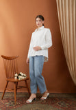 Plain Snow White Blouse