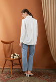 Plain Snow White Blouse