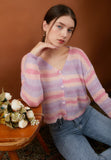 Antalya Snow Pink Cardigan