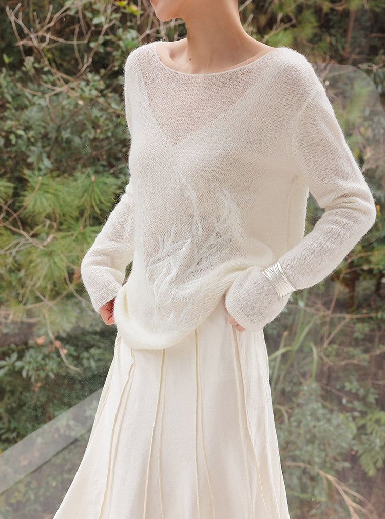 Knitted Top - Lightweight and Loose Fit