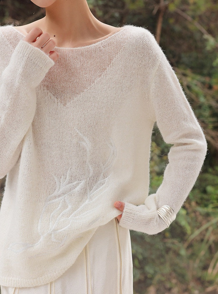 Knitted Top - Lightweight and Loose Fit