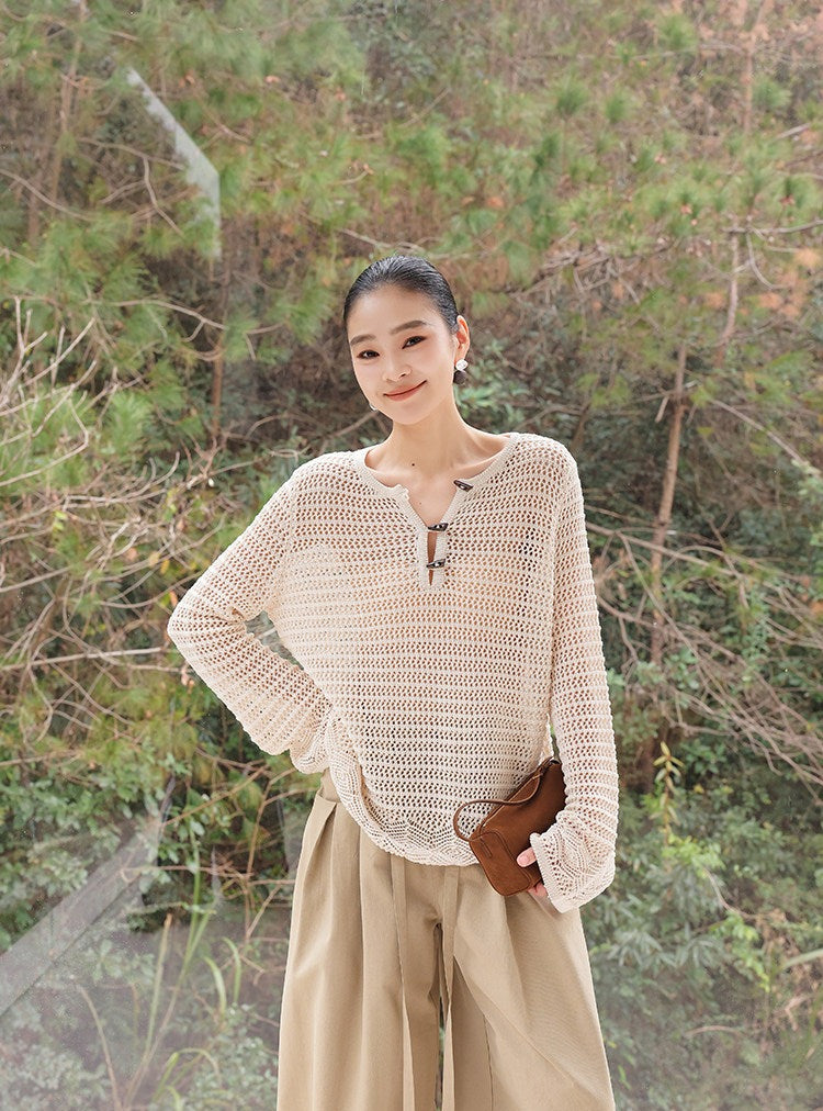 Knitted Top - Lightweight and Breathable