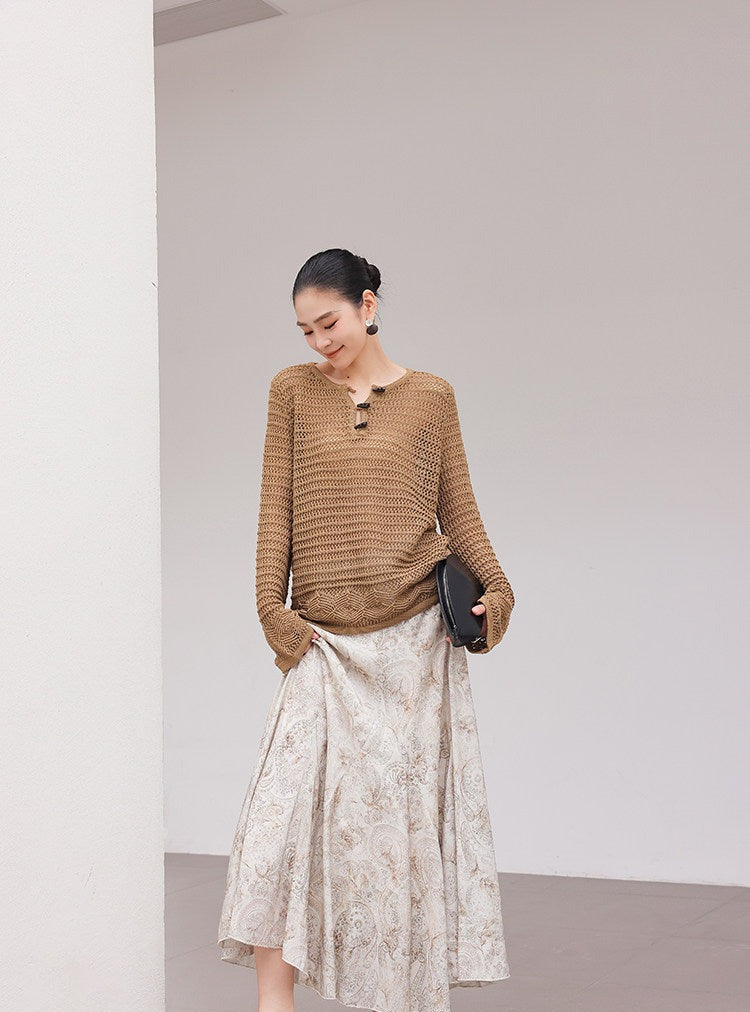 Knitted Top - Lightweight and Breathable
