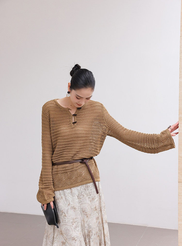 Knitted Top - Lightweight and Breathable