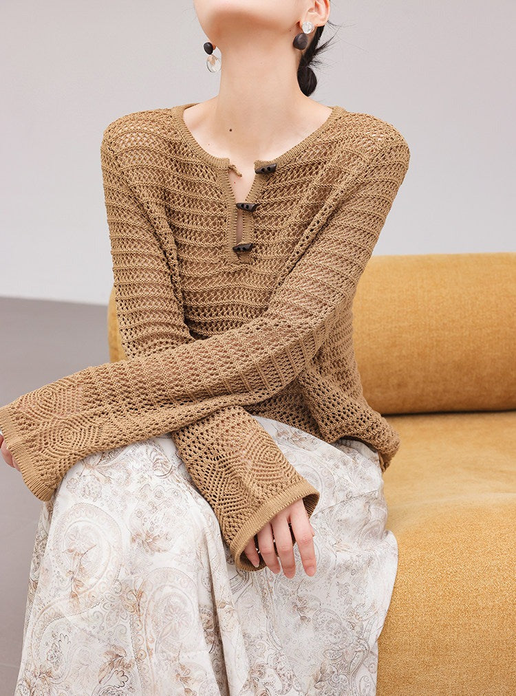 Knitted Top - Lightweight and Breathable