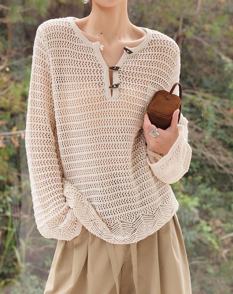 Knitted Top - Lightweight and Breathable
