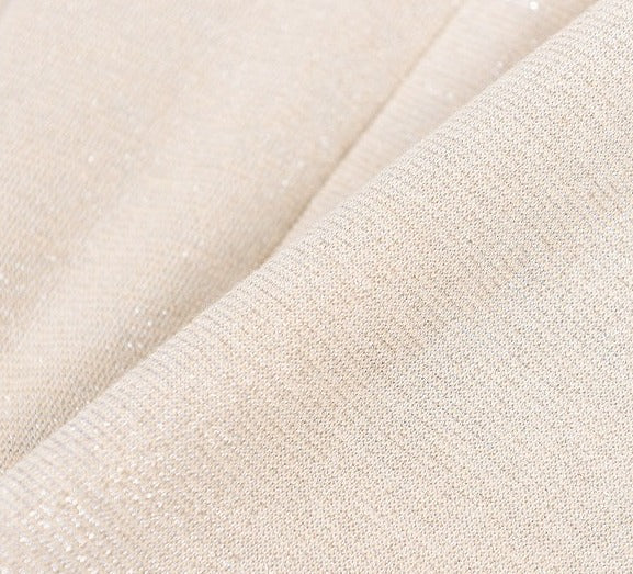 Viscose Dress - Long Sleeve V-Neck with Slit