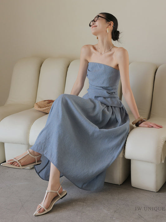 Stylish Viscose 3-Piece Set - Top, Pants, and Skirt