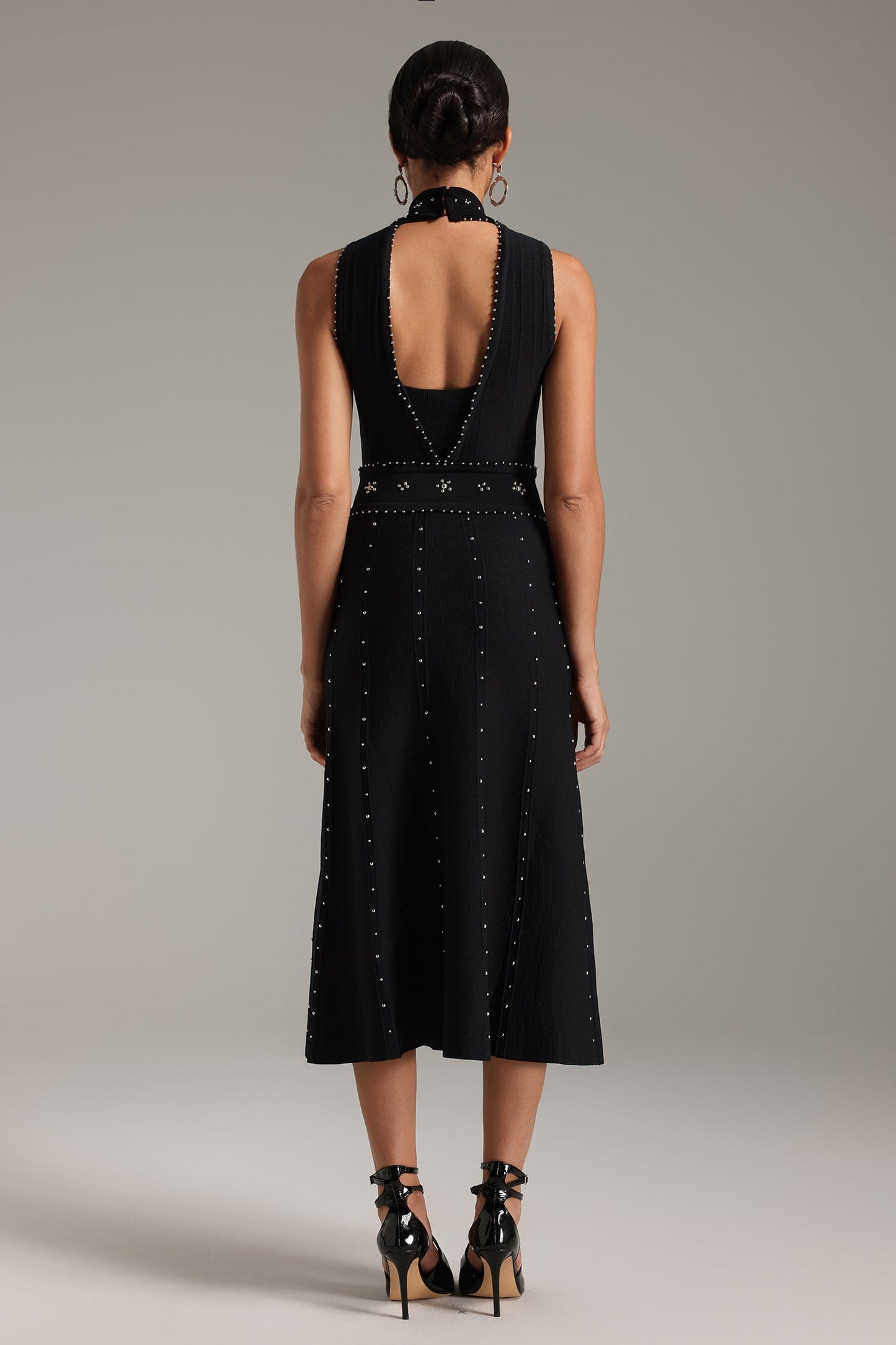 Delilah Diamond Long Dress
