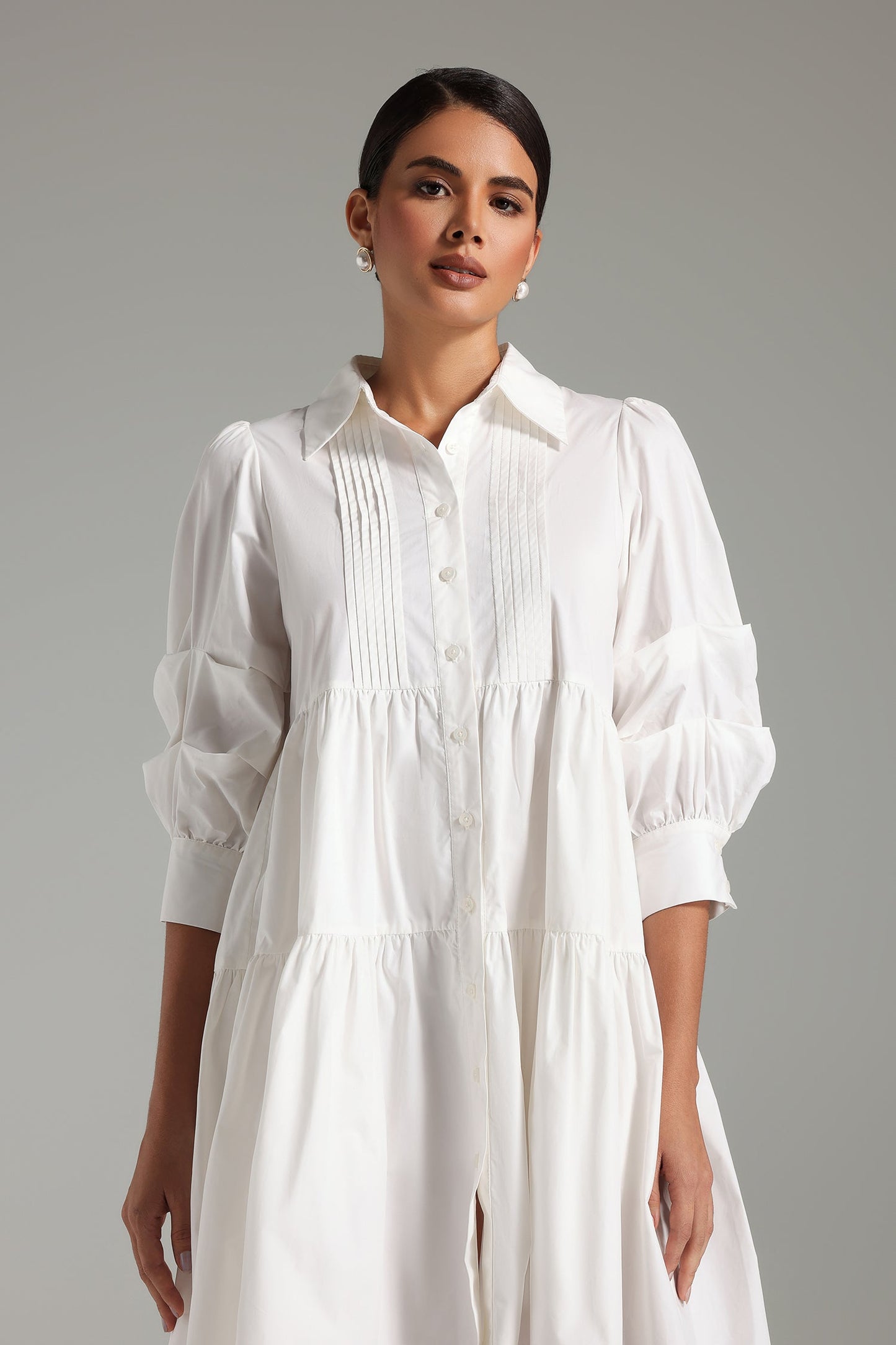 Henlina Shirt Mini Dress