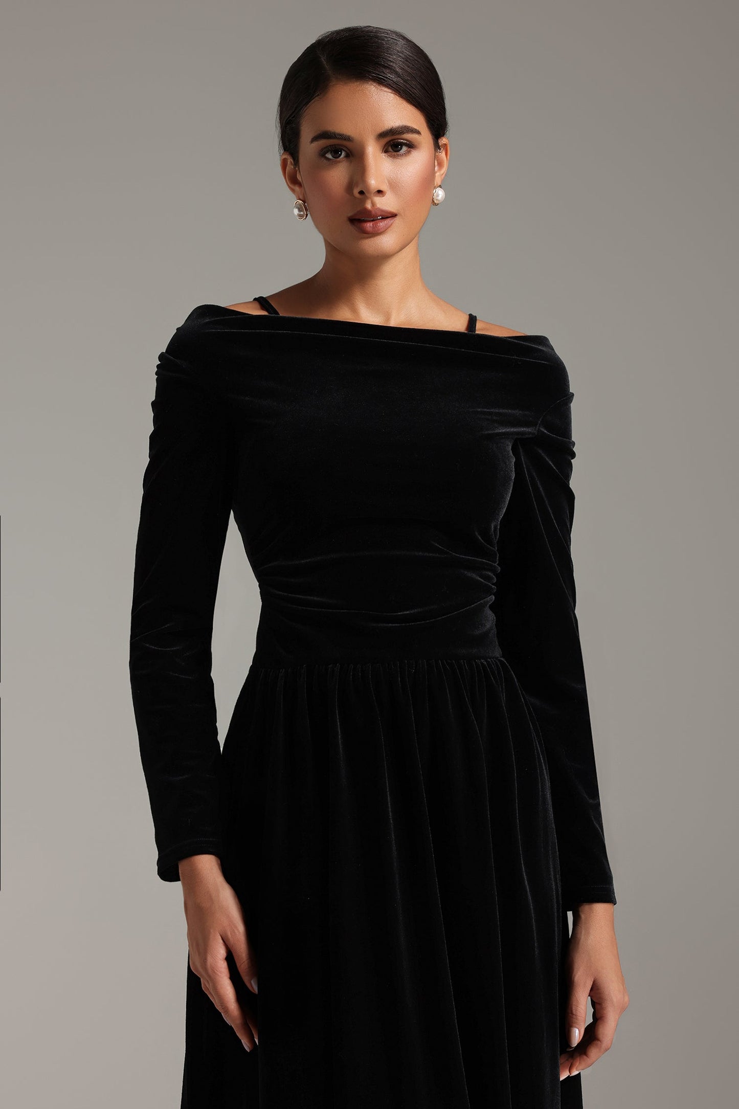 Mirelle Off Shoulder Maxi Dress