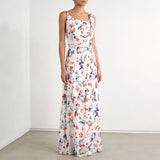 Summer Viscose Dress with Unique Print