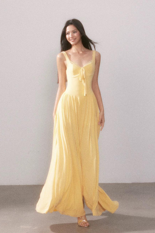 Gaun Maxi Flowy Cami Jala