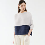 Drawstring-Paneled Top