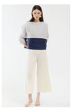 Drawstring-Paneled Top