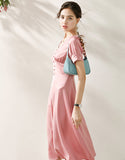 Pink Nemesia Dress