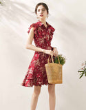 Romantic Flowers Dress