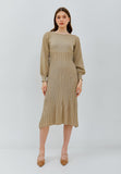 Khaki Knit Dress