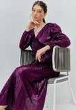 Purple Velvet Whisper Dress