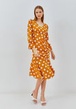 Sunkisssed Polka Dress