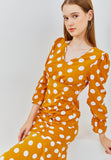 Sunkisssed Polka Dress