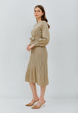 Khaki Knit Dress