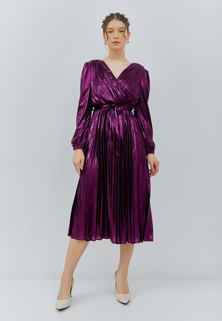 Purple Velvet Whisper Dress